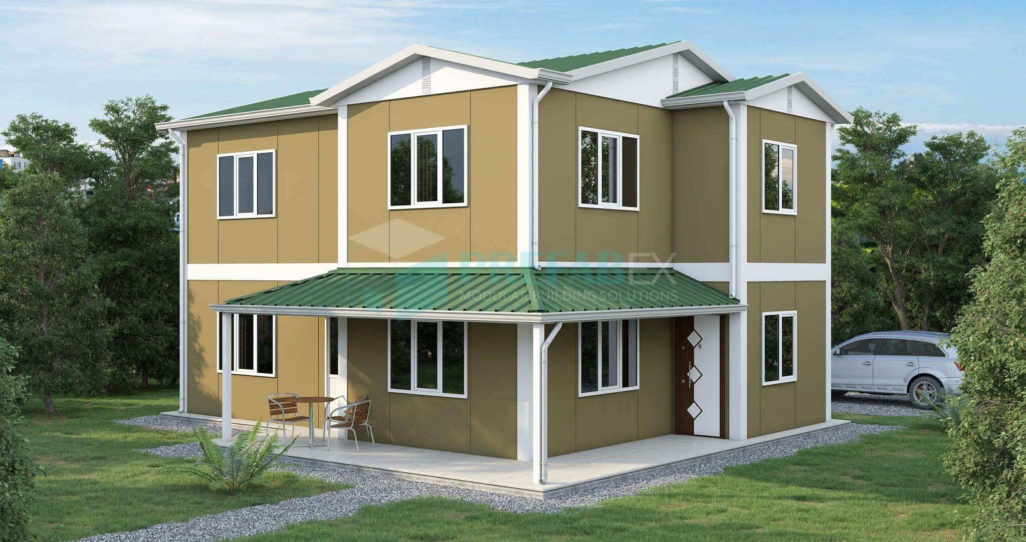 Two Story Modular Home -142 m²